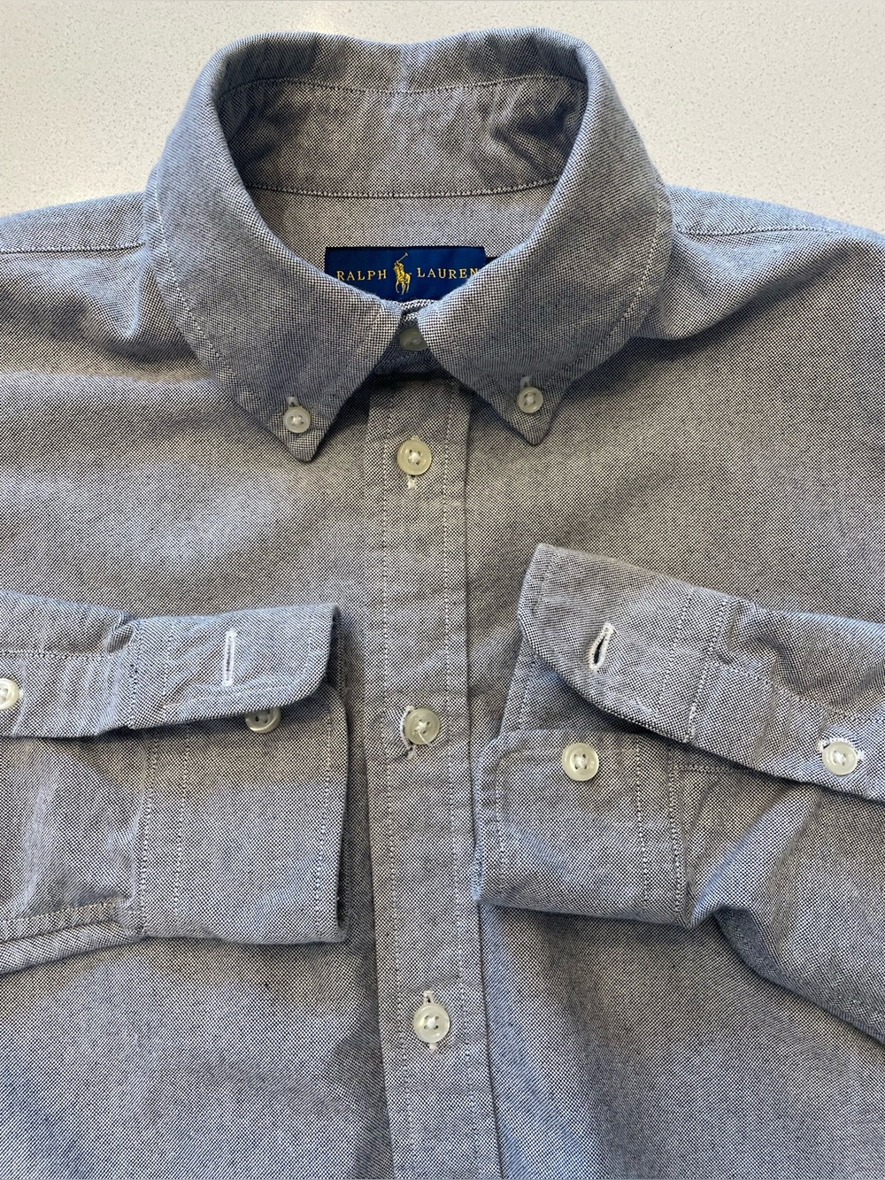 Ralph Lauren - all cotton Oxford shirt Size Small